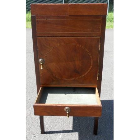 Georgianischer original antiker Mahagoni Waschtisch ca 1800