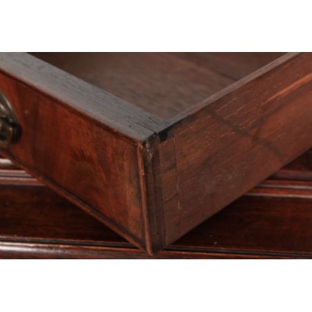 Großartiger Antiker Mahagoni Bücherschrank England 1890