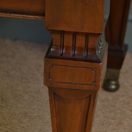 Viktorianischer Mahagoni Esstisch erweiterbar antik 1850