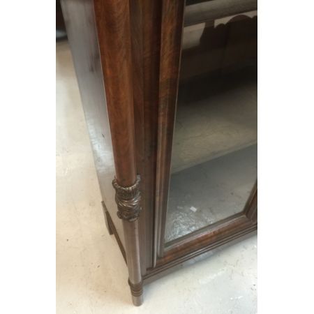 Original antike britische Mahagoni Vitrine William IV 1800