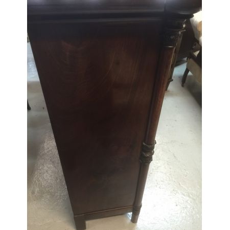 Original antike britische Mahagoni Vitrine William IV 1800