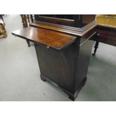 Zeitloses Antikes Englisches Mahagoniholz Bücherregal ca. 1910