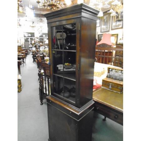 Zeitloses Antikes Englisches Mahagoniholz Bücherregal ca. 1910