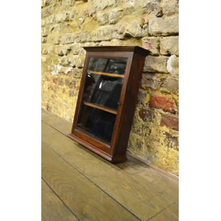 Kleine original antike Mahagoni Vitrine England 1920