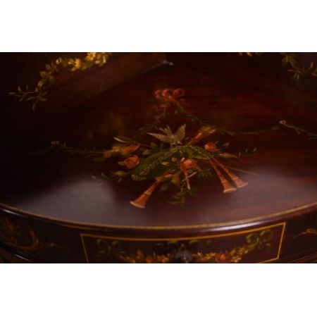 Ausgezeichnetes Antikes edwardianisches Mahagoni Sideboard Eckschrank englisch 1890