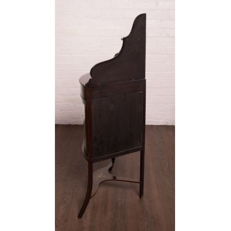 Ausgezeichnetes Antikes edwardianisches Mahagoni Sideboard Eckschrank englisch 1890