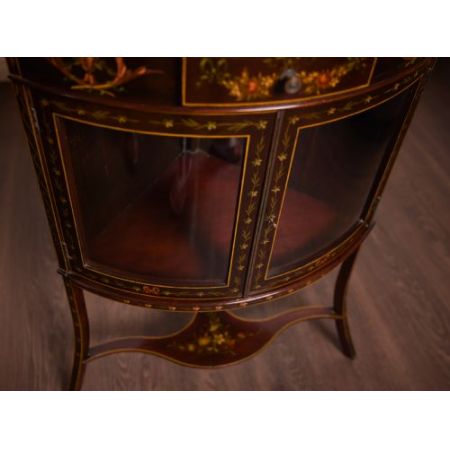 Ausgezeichnetes Antikes edwardianisches Mahagoni Sideboard Eckschrank englisch 1890