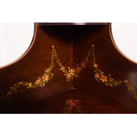 Ausgezeichnetes Antikes edwardianisches Mahagoni Sideboard Eckschrank englisch 1890