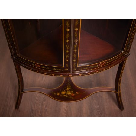 Ausgezeichnetes Antikes edwardianisches Mahagoni Sideboard Eckschrank englisch 1890