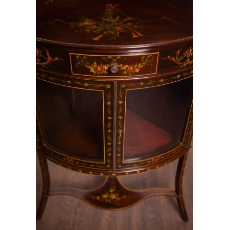 Ausgezeichnetes Antikes edwardianisches Mahagoni Sideboard Eckschrank englisch 1890