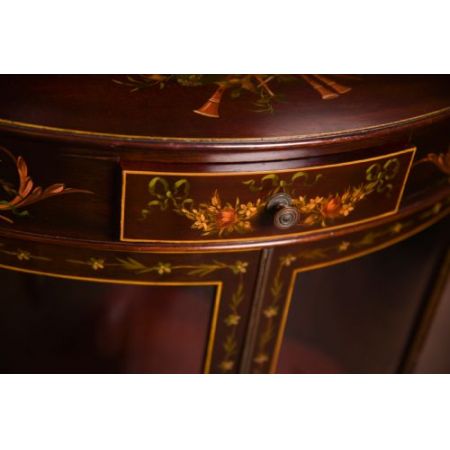 Ausgezeichnetes Antikes edwardianisches Mahagoni Sideboard Eckschrank englisch 1890