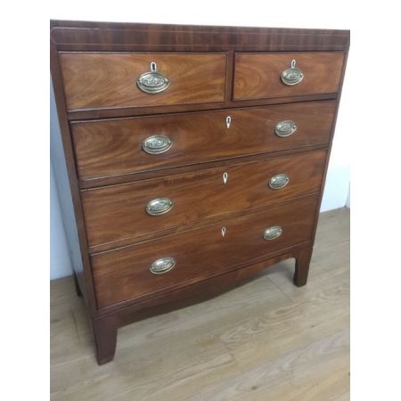 Georgianische original antike Mahagoni Kommode britisch ca 1800