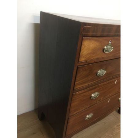 Georgianische original antike Mahagoni Kommode britisch ca 1800