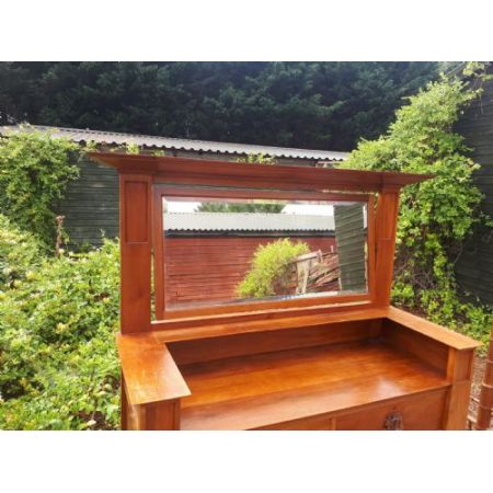 Erstklassige Antike Englische Arts & Crafts Kommode Frisiertisch ca. 1900