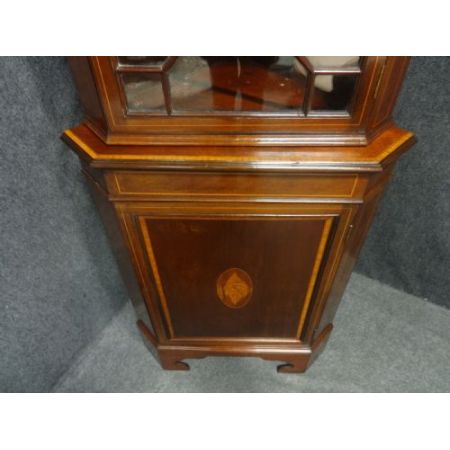 Fantastischer antiker Mahagoni Eckschrank englisch ca 1900