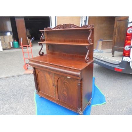 Einmaliges antikes viktorianisches Mahagoni Sideboard englisch ca 1850