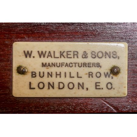 Zeitloser Antiker Mahagoni Bücherschrank englisch 1900