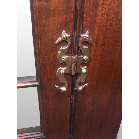 Erstklassige englische antike Mahagoni Vitrine ca 1800