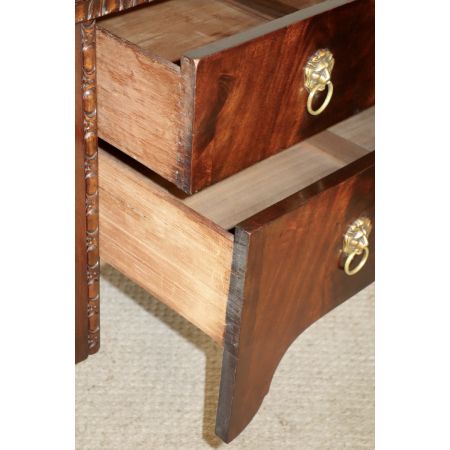 Original antikes englisches Mahagoni Sideboard 1920