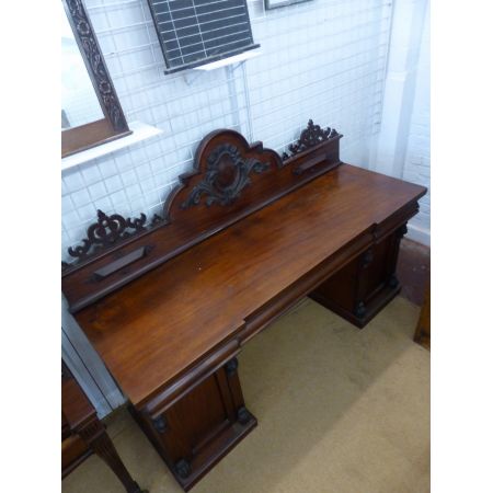 Original antikes viktorianisches Mahagoni Sideboard britisch ca 1840