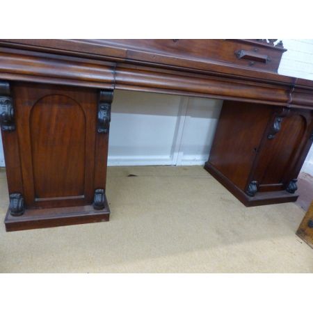 Original antikes viktorianisches Mahagoni Sideboard britisch ca 1840