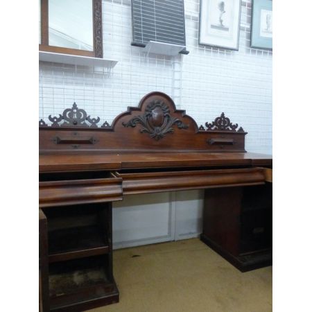 Original antikes viktorianisches Mahagoni Sideboard britisch ca 1840