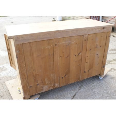 Original antikes deutsches Kiefern Sideboard Weichholz 1920