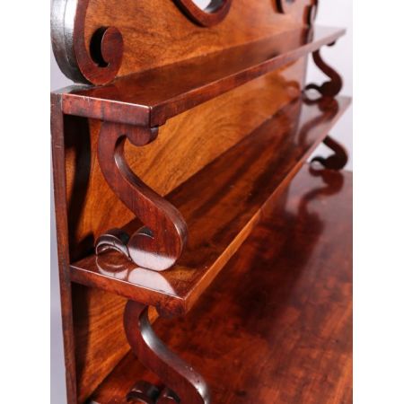 Schönes antikes viktorianisches Mahagoni Sideboard englisch ca 1860