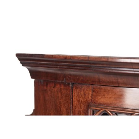 Original englische georgianische Nussbaum Vitrine antik George III ca 1770