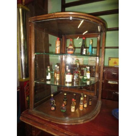 Praktische antike viktorianische kleine Mahagoni Vitrinen englisch ca 1840