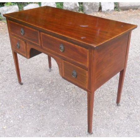 Edwardianischer Mahagoni Damen Schreibtisch original antik ca 1900