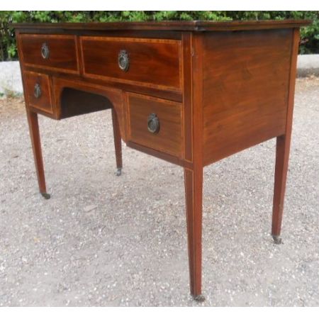 Edwardianischer Mahagoni Damen Schreibtisch original antik ca 1900