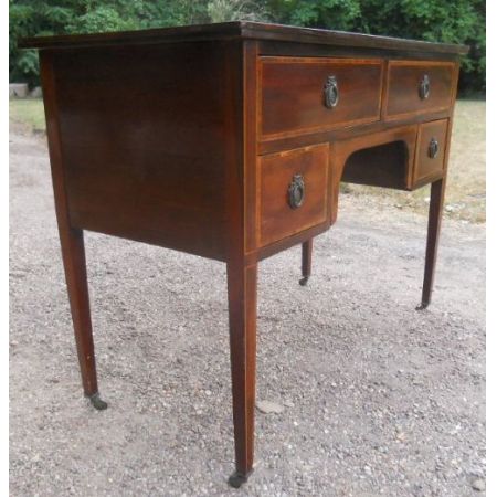 Edwardianischer Mahagoni Damen Schreibtisch original antik ca 1900