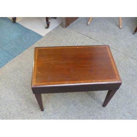 Original antiker edwardianischer Mahagoni Sofatisch englisch 1890