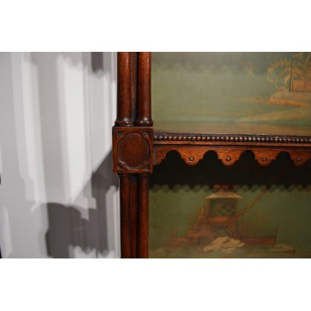 Georgianische antike Bücherregale Chinesischer Chippendale Stil 1920