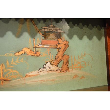 Georgianische antike Bücherregale Chinesischer Chippendale Stil 1920