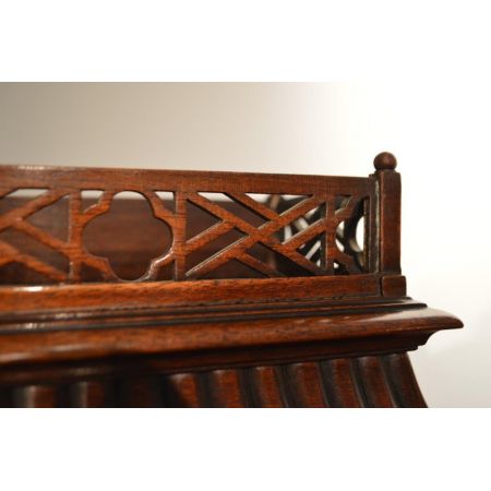 Georgianische antike Bücherregale Chinesischer Chippendale Stil 1920