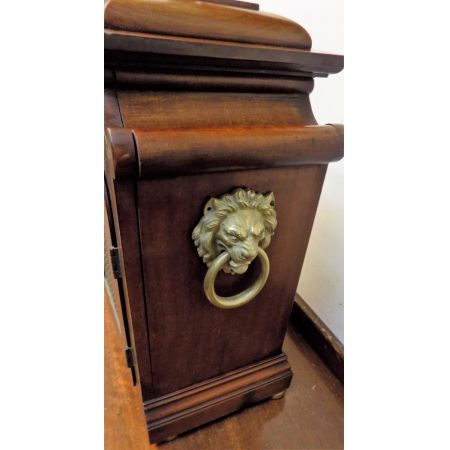 Französische Mahagoni Uhr Kaminuhr original antik 1900