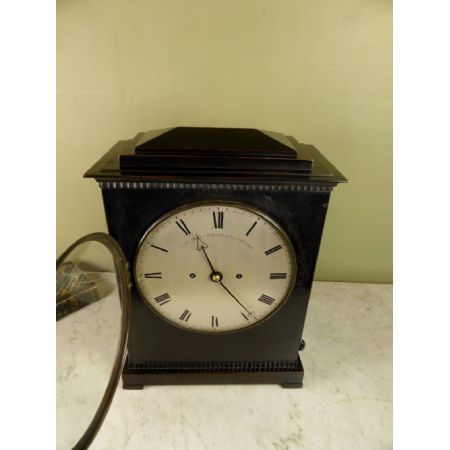 Original antike englische Regency Obstbaum Uhr Tischuhr ca 1800