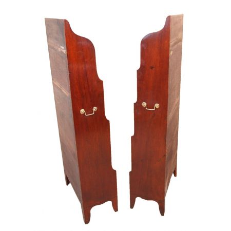 Herrliche antike georgianische Mahagoni Bücherregale englisch ca 1800