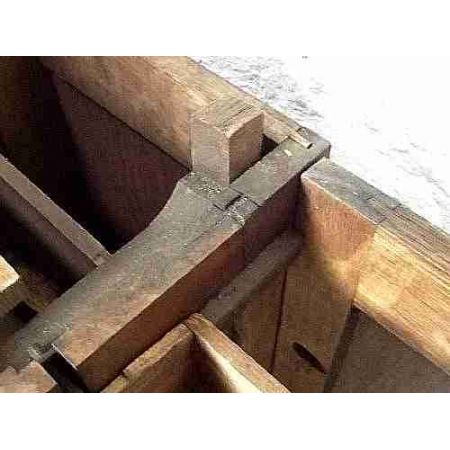 Original viktorianischer antiker Eichen Sekretär Angus London ca 1890