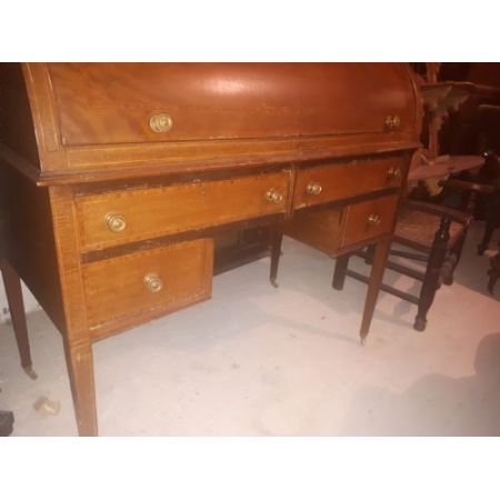 Edwardianischer Mahagoni Sekretär original antik 1890