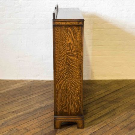 Original antiker englischer Eichen Bücherschrank 1920