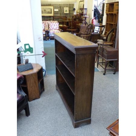 Edwardianisches original antikes Mahagoni Bücherregal englisch ca 1890