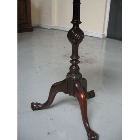 Georgianischer original antiker Mahagoni Weintisch Beistelltisch englisch ca 1920