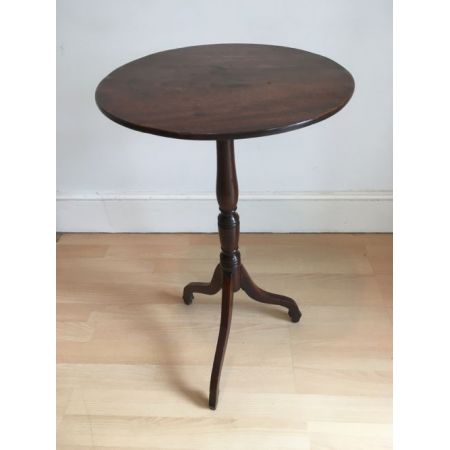 Georgianischer original antiker Mahagoni Beistelltisch Tisch britisch ca 1800