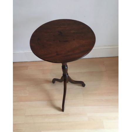 Georgianischer original antiker Mahagoni Beistelltisch Tisch britisch ca 1800