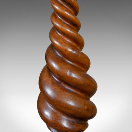 Original antiker viktorianischer Mahagoni Beistelltisch englisch 1860