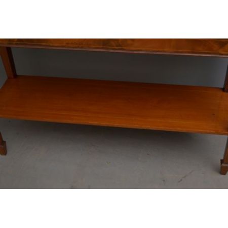 Antike original edwardianische Mahagoni Vitrine englisch ca 1900