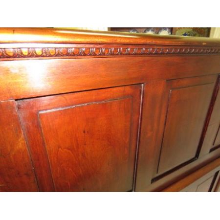 Beeindruckender antiker Nussbaum Schreibtisch englisch ca 1880